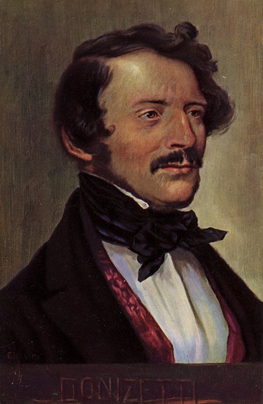 Gaetano Donizetti, Italian composer by Albert Eichhorn