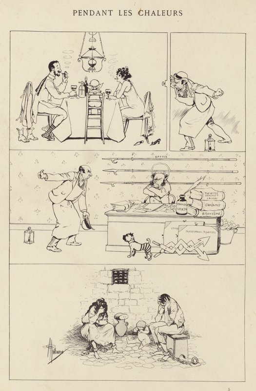 During the Heat by Albert Guillaume