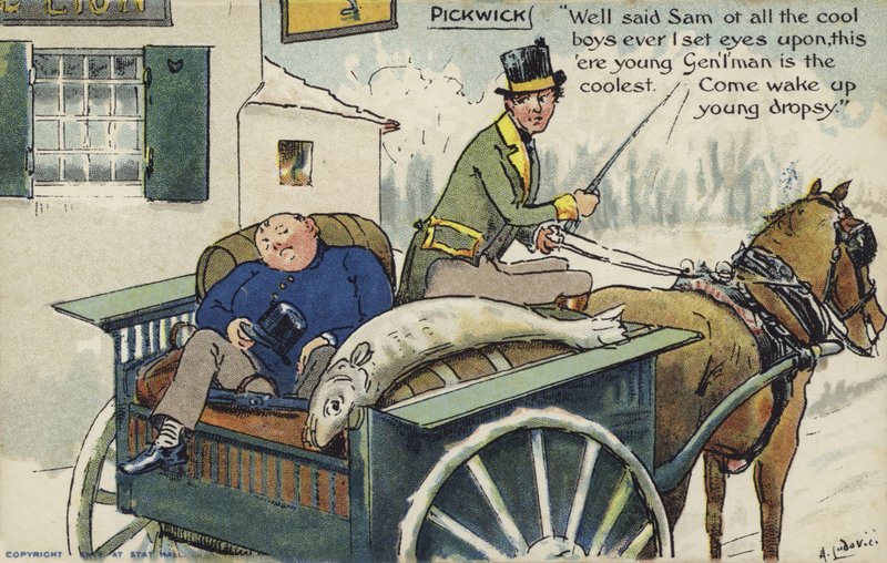 Pickwick Papers by Albert Jnr. Ludovici