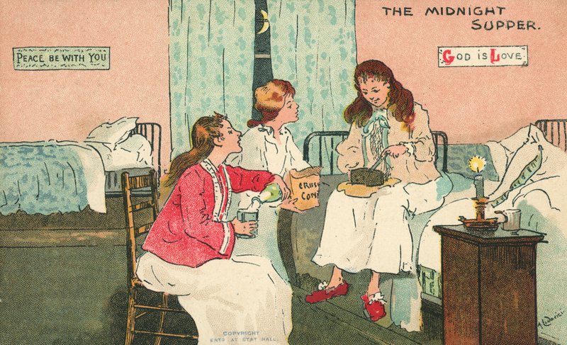 The Midnight Supper by Albert Jnr. Ludovici