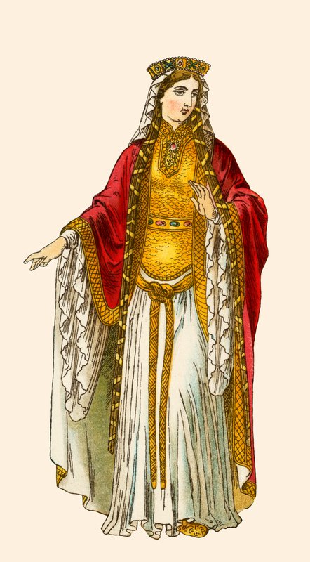 Clothilda, Queen of the Franks by Albert Kretschmer