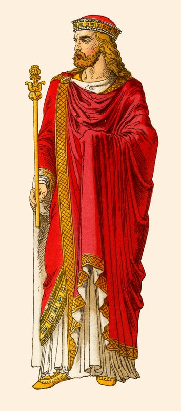 Clovis, King of the Franks by Albert Kretschmer