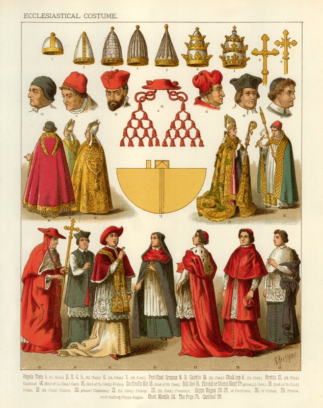 Ecclesiastical Costume by Albert Kretschmer