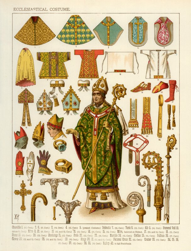 Ecclesiastical Costume by Albert Kretschmer
