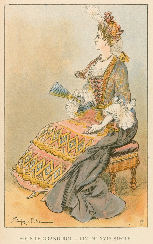 Sous le Grand Roi.--Fin du XVIIe Siecle by Albert Robida