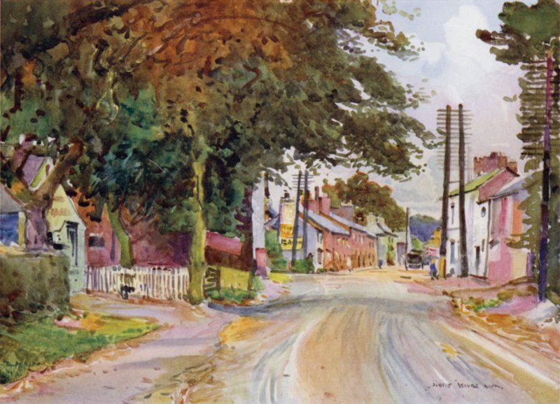 Broughton in the Fylde by Albert Woods