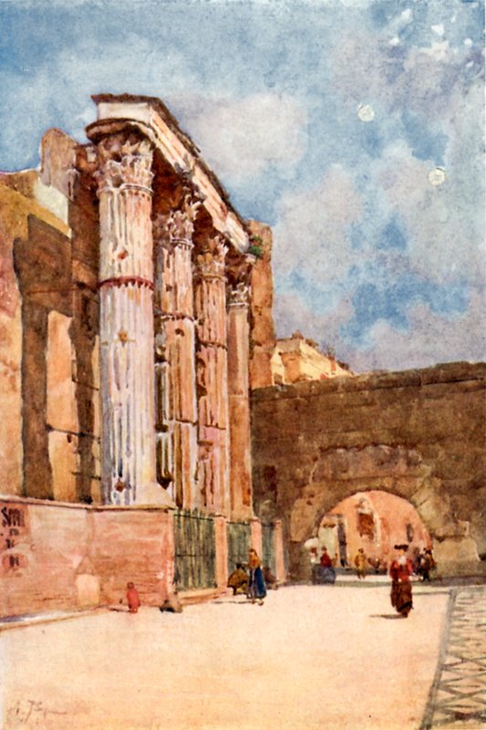 Temple of Mars Ultor by Alberto Pisa