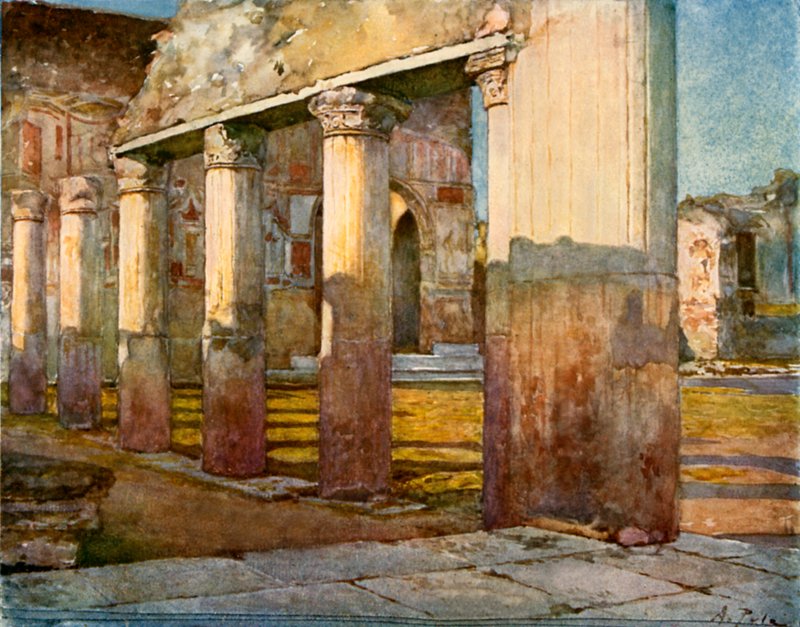 The Stabian Baths by Alberto Pisa