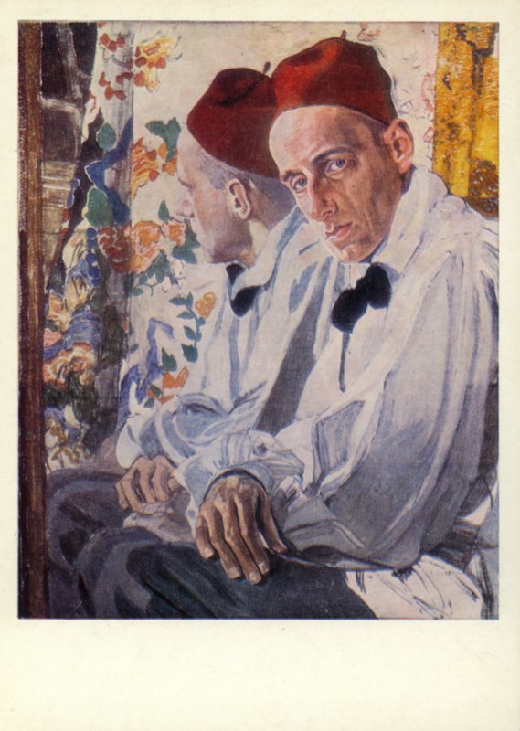 Vsevolod Meyerhold, Russian Actor by Aleksandr Jakovlevic Golovin