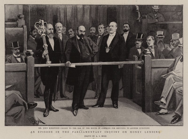 An Episode in the Parliamentary Inquiry on Money Lending by Alexander Stuart Boyd