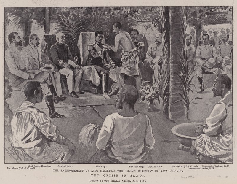 The Crisis in Samoa by Alexander Stuart Boyd