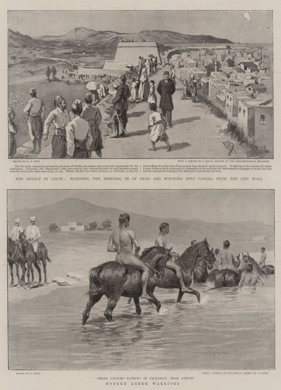 The Revolt in Crete by Alexander Stuart Boyd