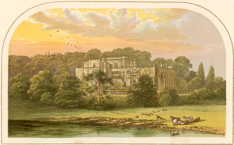 Berkeley Castle by Alexander Francis Lydon