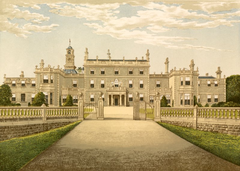 Bulwell Hall by Alexander Francis Lydon