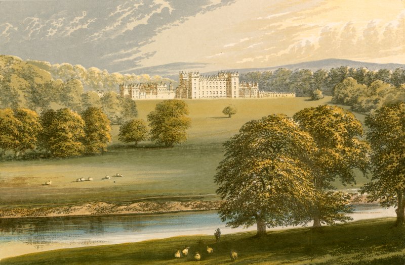 Floors Castle by Alexander Francis Lydon