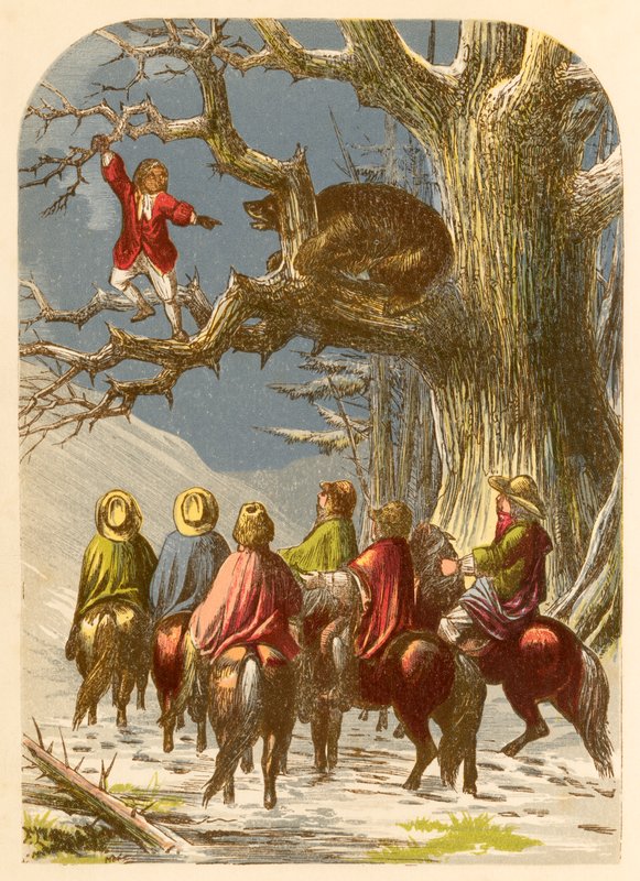 Friday Teaching the Bear to Dance by Alexander Francis Lydon