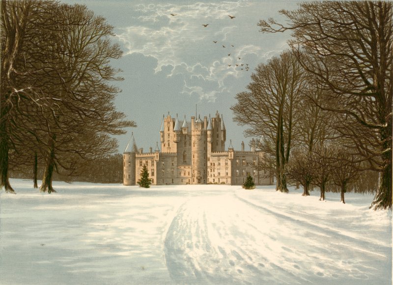 Glamis Castle by Alexander Francis Lydon