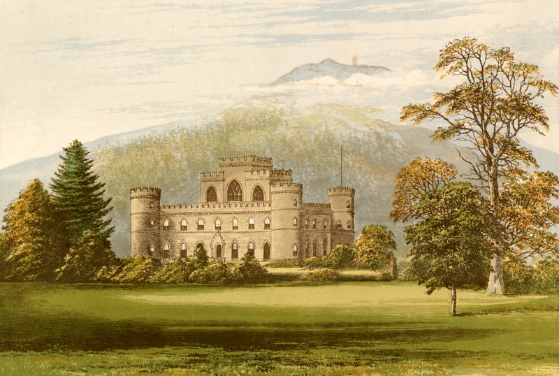Inveraray Castle by Alexander Francis Lydon