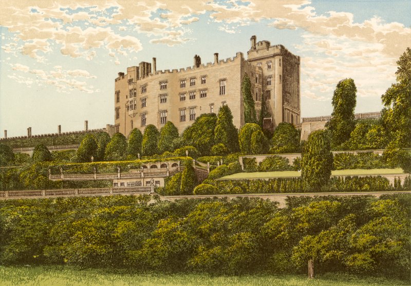 Powis Castle by Alexander Francis Lydon