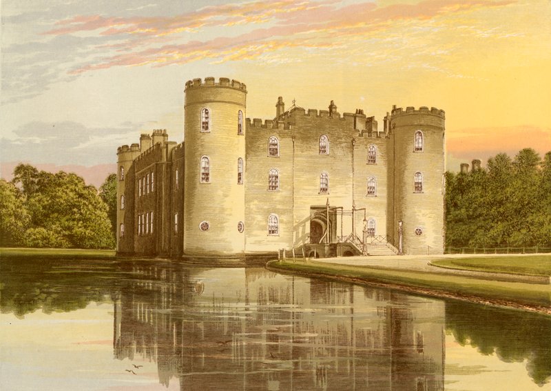 Shirburn Castle by Alexander Francis Lydon