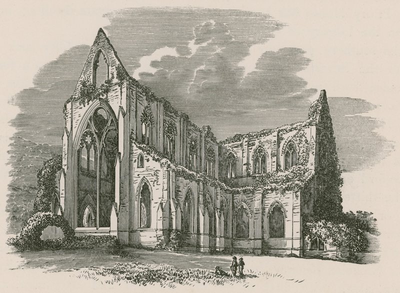Tintern Abbey by Alexander Francis Lydon