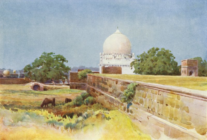 A Nameless Tomb, Bijapur by Alexander Henry Hallam Murray