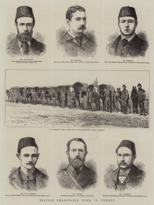 British Charitable Work in Turkey by Alfred Chantrey Corbould
