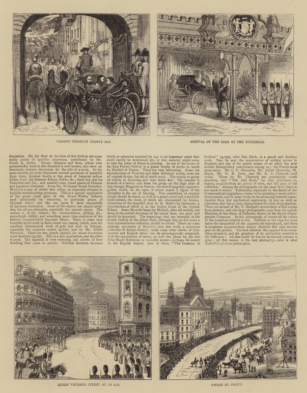 Czar of Russia in London by Alfred Chantrey Corbould