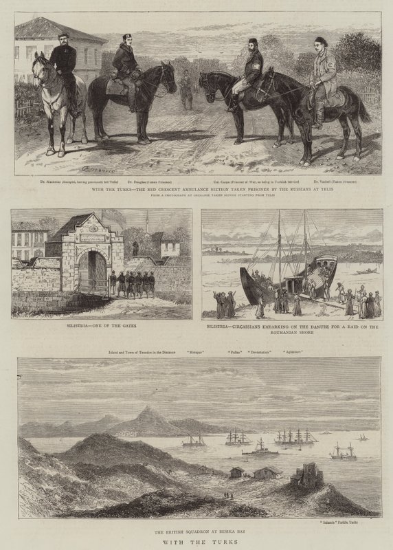 With the Turks by Alfred Chantrey Corbould