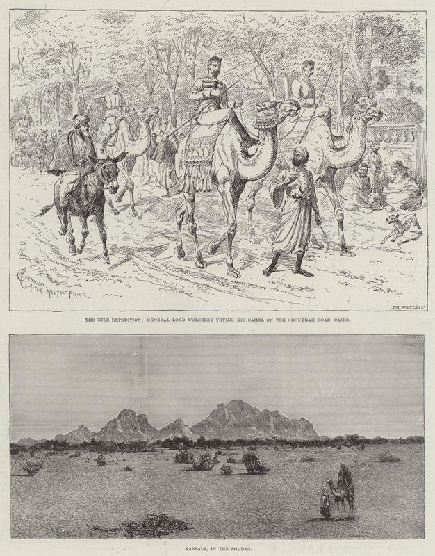 The Nile Expedition by Alfred Courbould