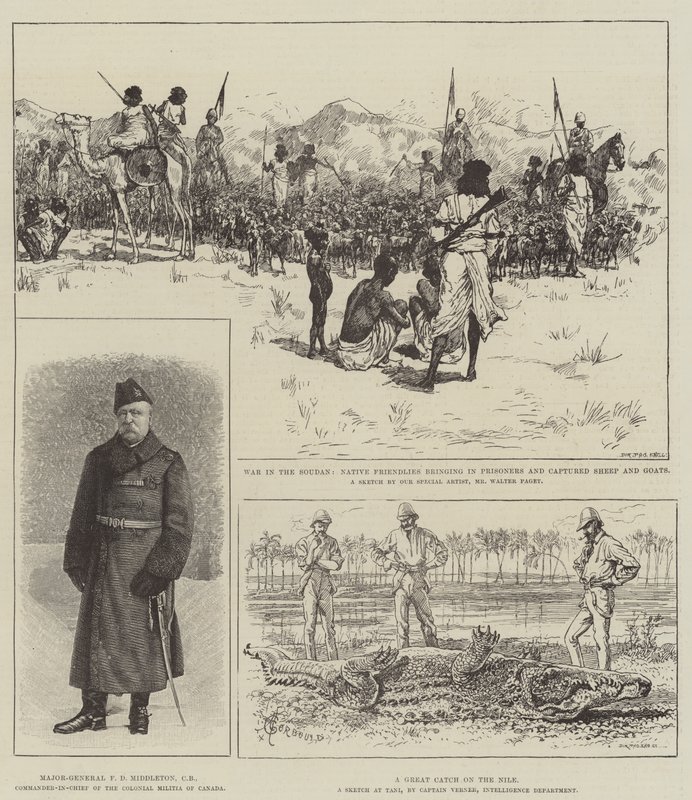 The War in the Soudan by Alfred Courbould