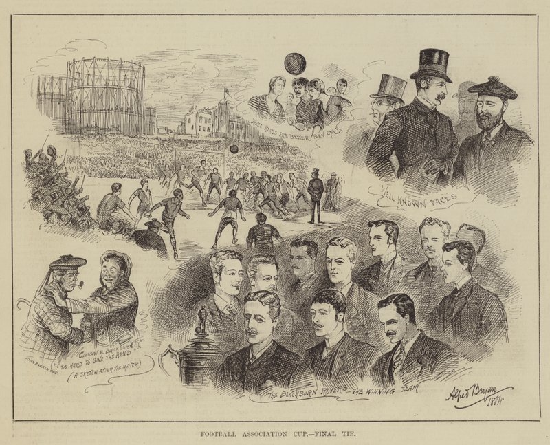 Football Association Cup, Final Tie by Alfred Gish Bryan