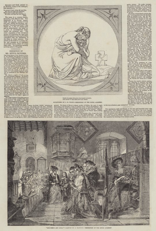 Exhibition of the Royal Academy by Alfred Rankley