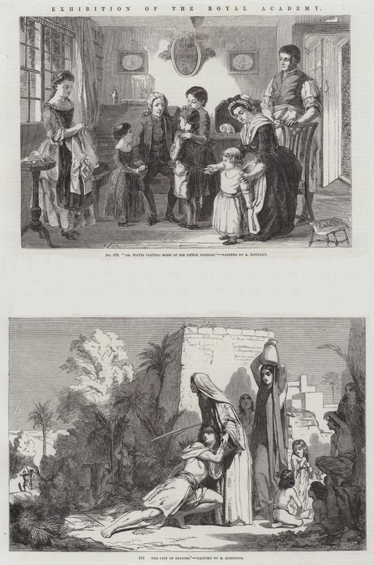 Exhibition of the Royal Academy by Alfred Rankley