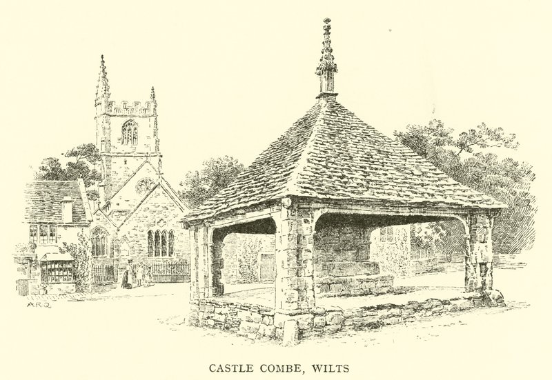 Castle Combe, Wilts by Alfred Robert Quinton