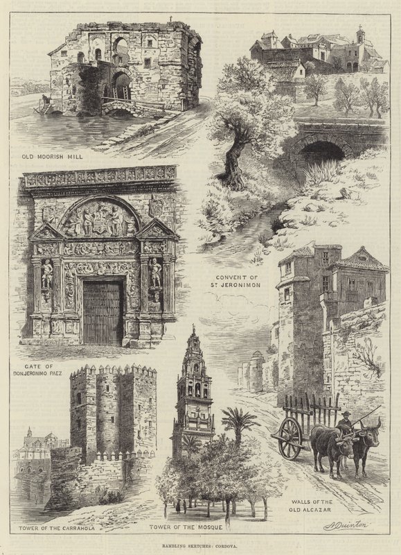 Rambling Sketches, Cordova by Alfred Robert Quinton