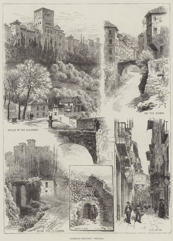 Rambling Sketches, Granada by Alfred Robert Quinton