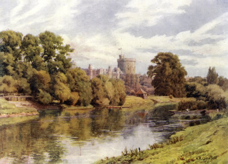 Windsor Castle by Alfred Robert Quinton
