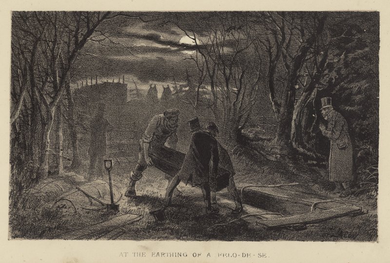 At the Earthing of a Felo-de-se by Alfred Concanen