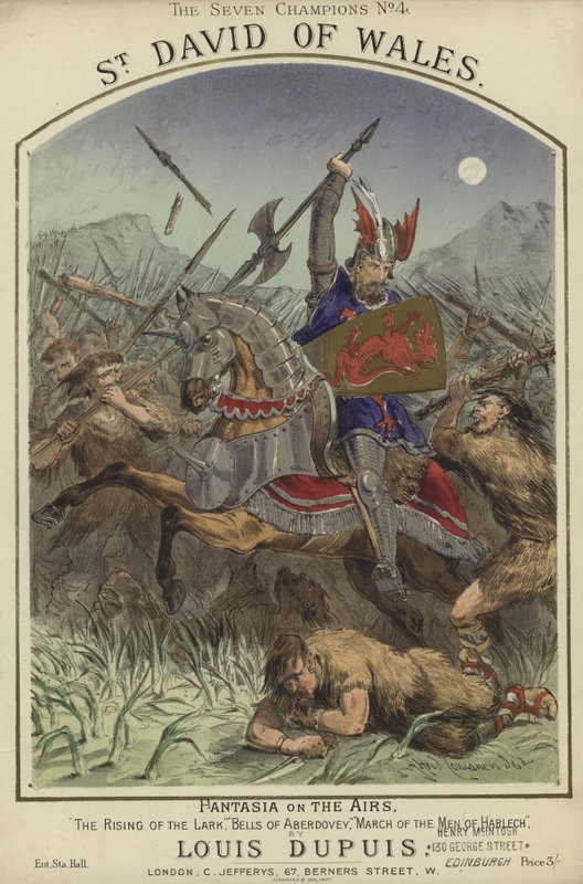 Cover of St David of Wales by Alfred Concanen