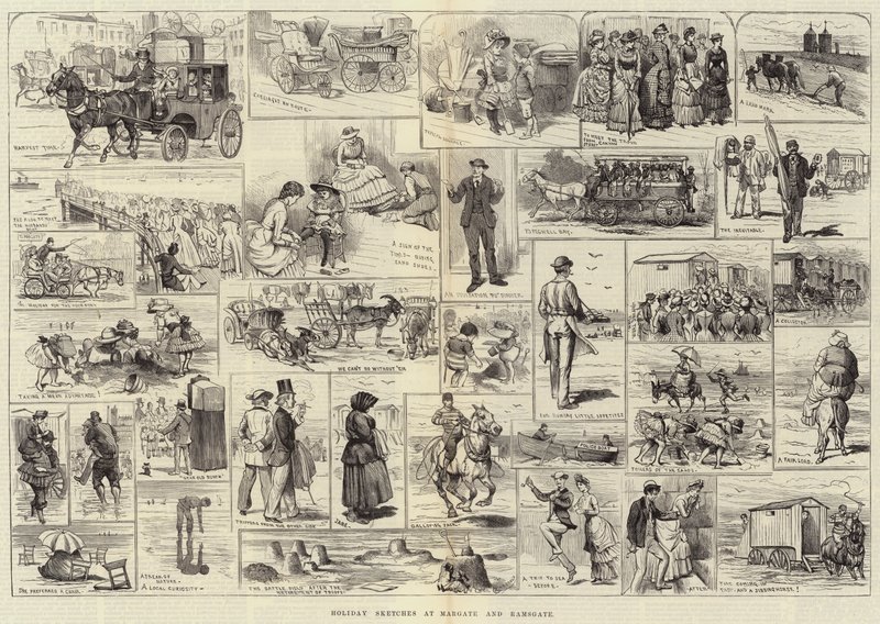 Holiday Sketches at Margate and Ramsgate by Alfred Courbould