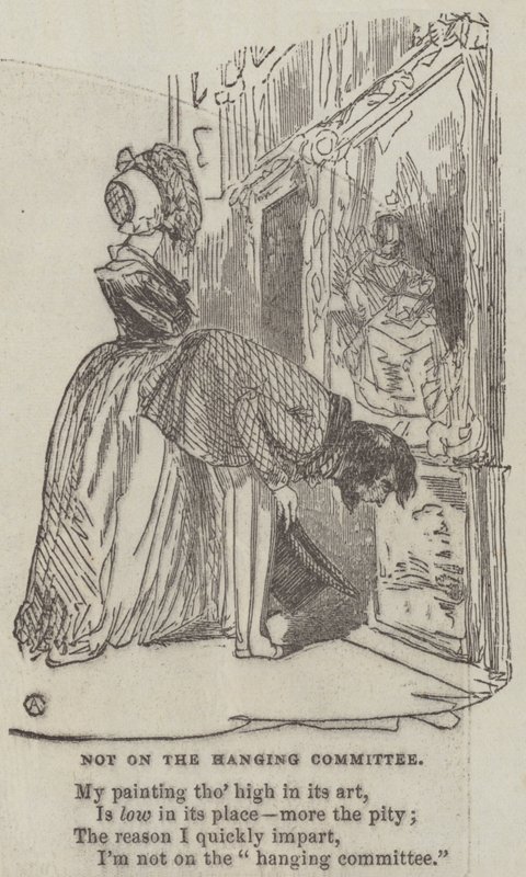 Not on the Hanging Committee by Alfred Crowquill