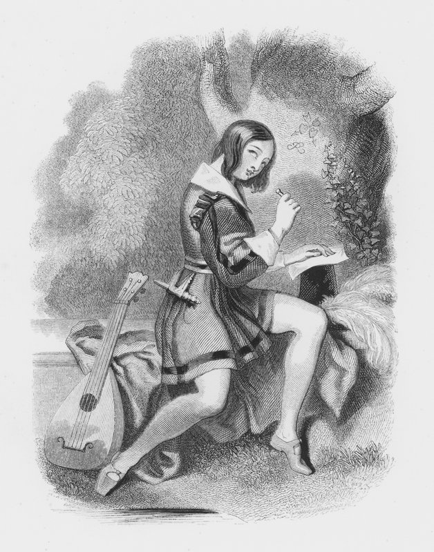 Shakespeare by Alfred Edward Chalon