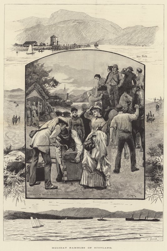 Holiday Rambles in Scotland by Alfred Edward Emslie