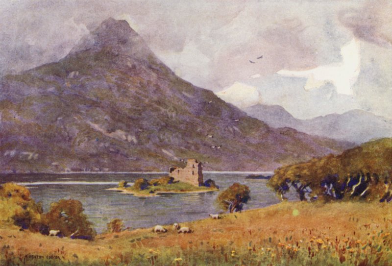 Ballynahinch Castle, Connemara by Alfred Heaton Cooper