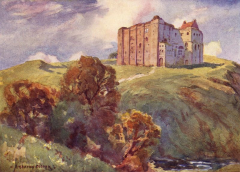 Castle Rising, Norfolk by Alfred Heaton Cooper