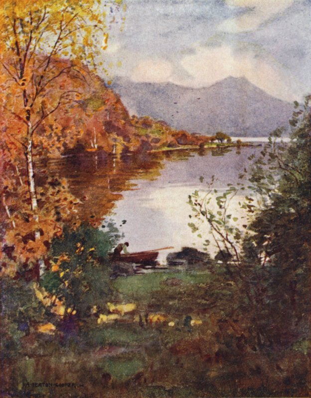 Innisfallen Island, Killarney by Alfred Heaton Cooper