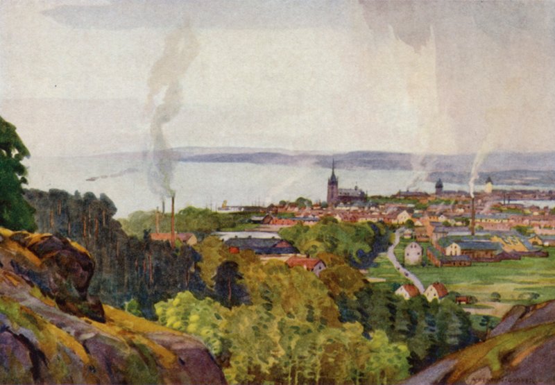 Jonkoping by Alfred Heaton Cooper