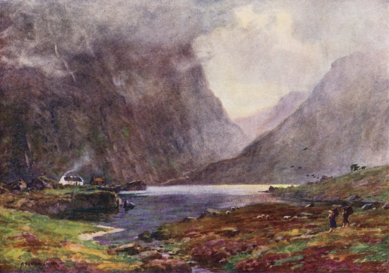 The Gap of Dunloe, Killarney by Alfred Heaton Cooper