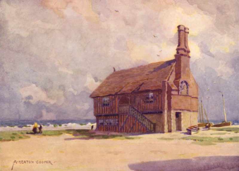 The Old Moot Hall, Aldeburgh, Suffolk by Alfred Heaton Cooper